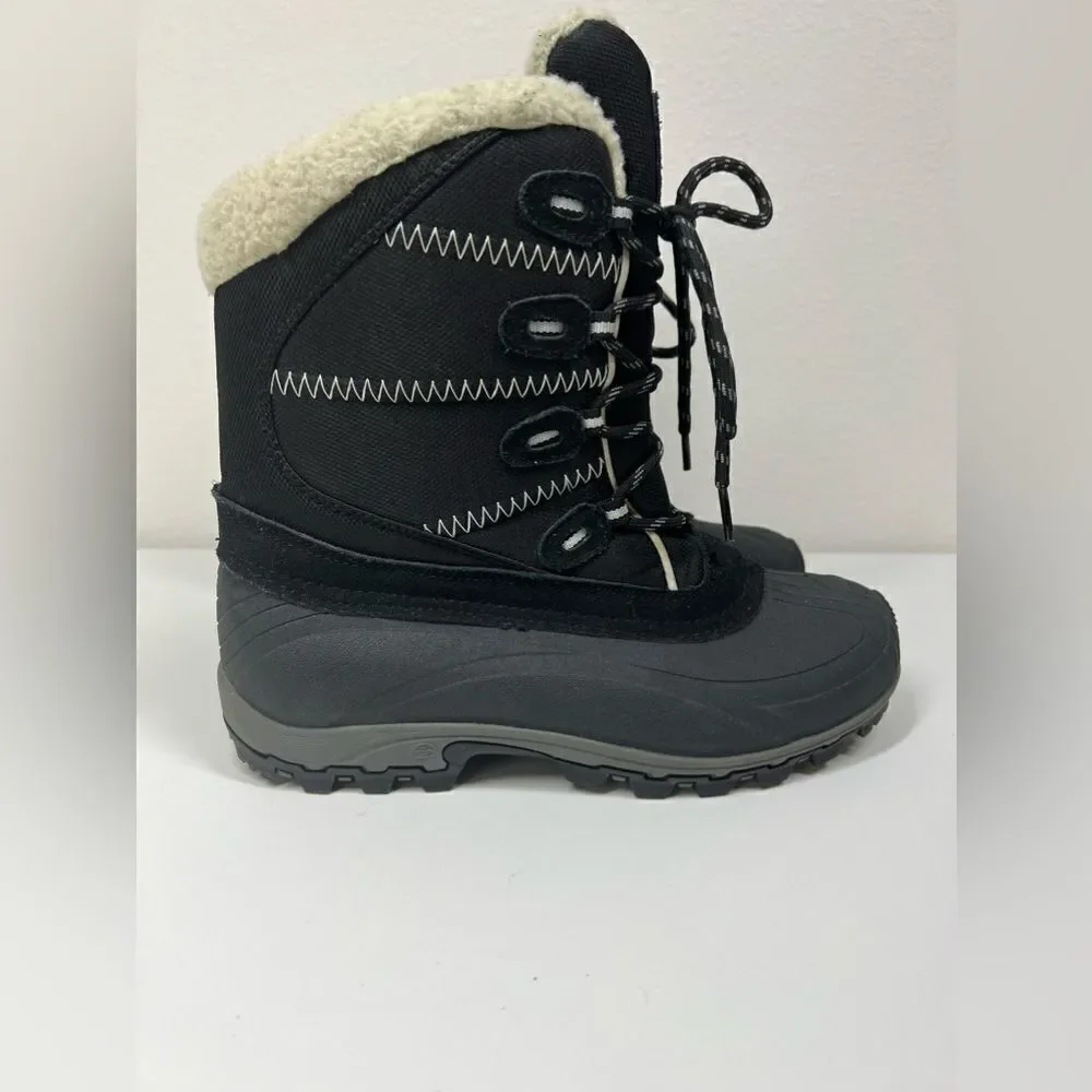 Kamik Sainteanne Waterproof Insulated Boots Size 10 Black